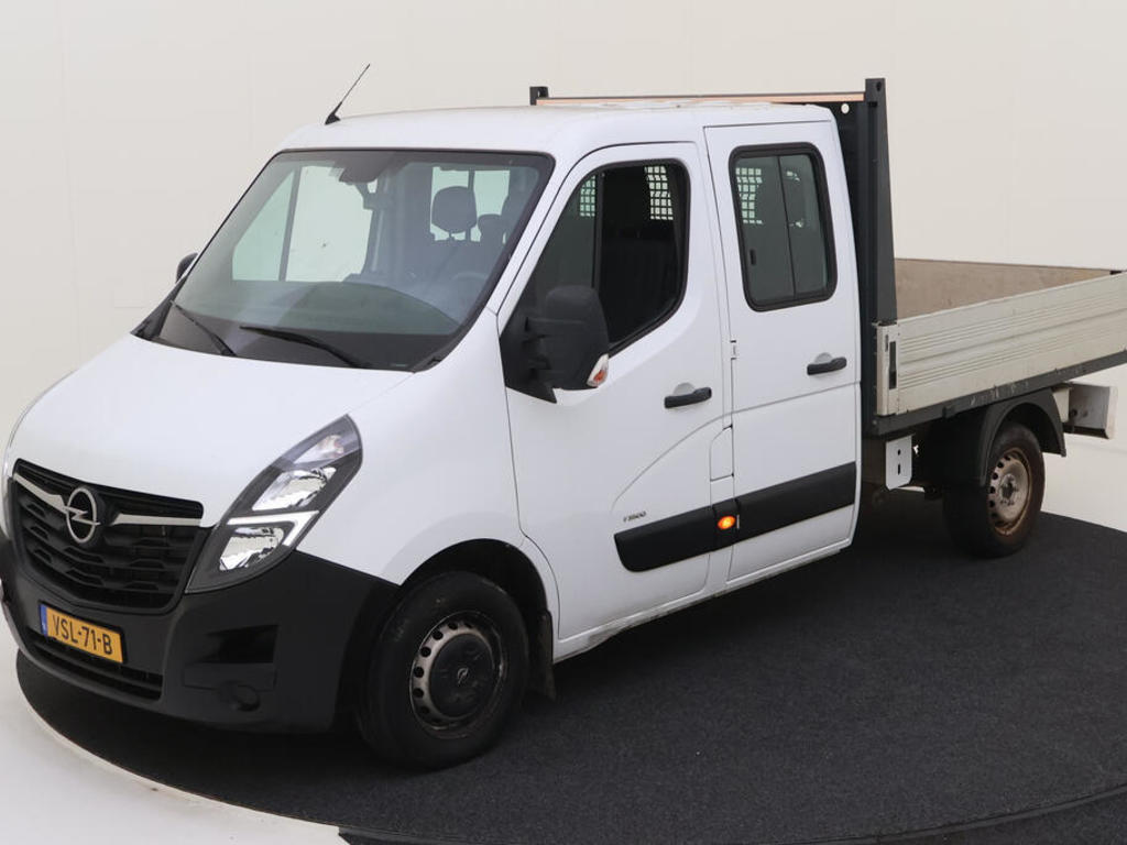 Opel Movano 2.3 TURBO 136PK L2H1 DC OPEN LAADBAK, 2021