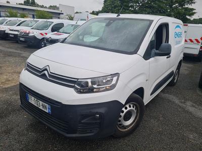 Citroen Berlingo M 1000kg BlueHDi 100 S&amp;S BVM Driver VU [4P] bvm 5-100CH-5cv, 2019
