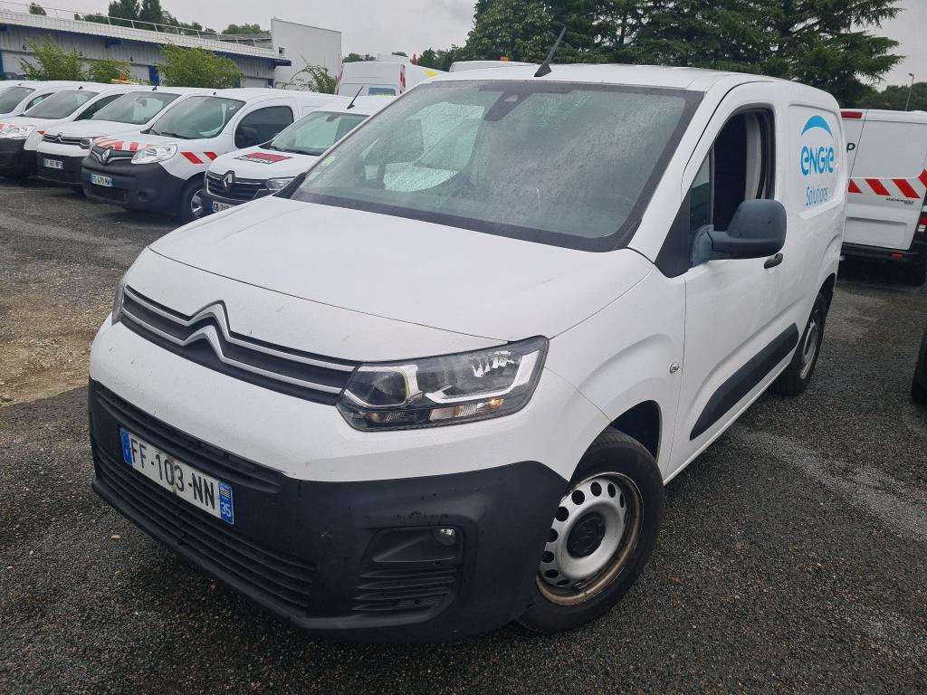 Citroen Berlingo M 1000kg BlueHDi 100 S&amp;S BVM Driver VU [4P] bvm 5-100CH-5cv, 2019