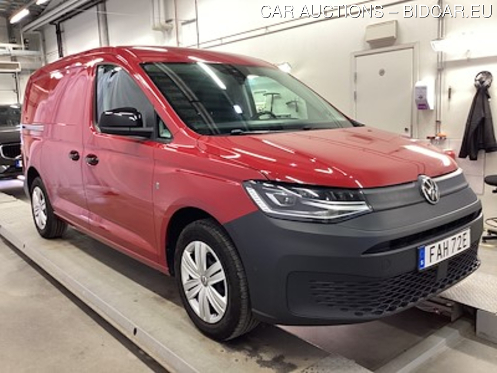 Volkswagen CADDY Cargo Maxi TDI 122 Aut Drag Kamera Varmare Adaptiv Fart