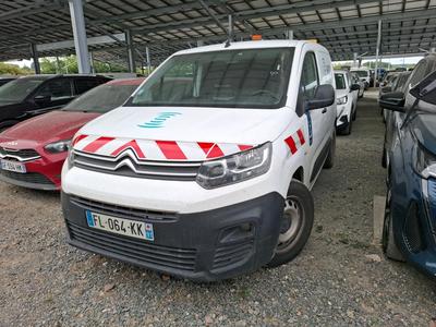 Citroen Berlingo Taille M 1000kg BlueHDi 75 BVM Club VU [4P] bvm 5-75CH-5cv, 2019