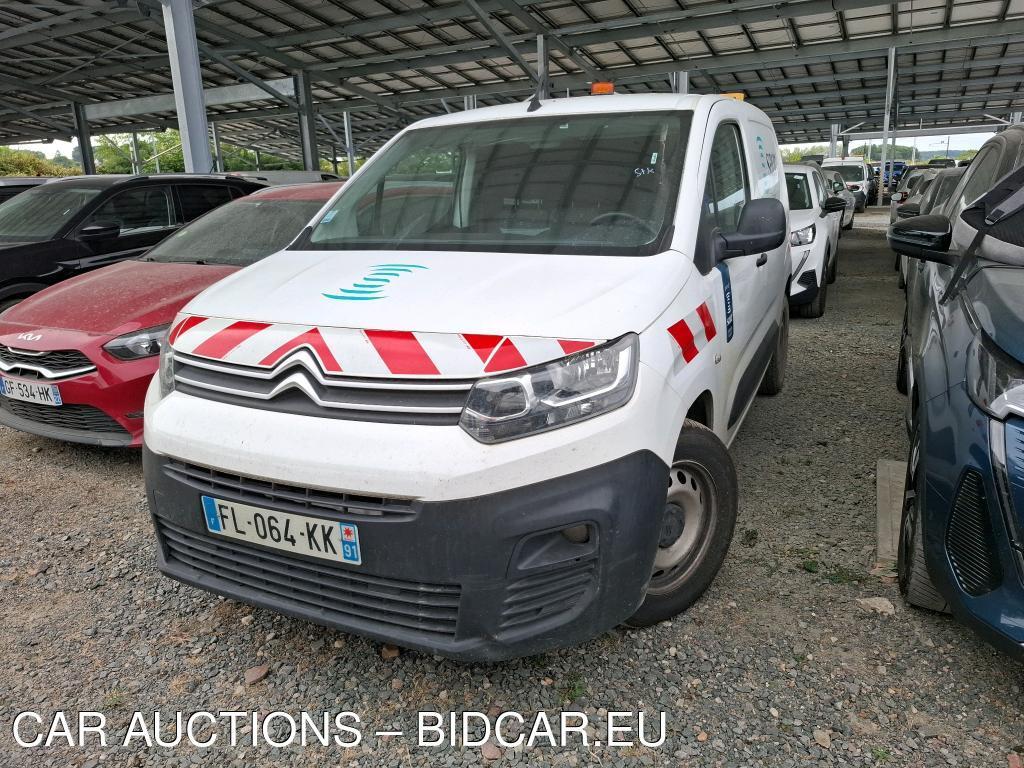 Citroen Berlingo Taille M 1000kg BlueHDi 75 BVM Club VU [4P] bvm 5-75CH-5cv, 2019