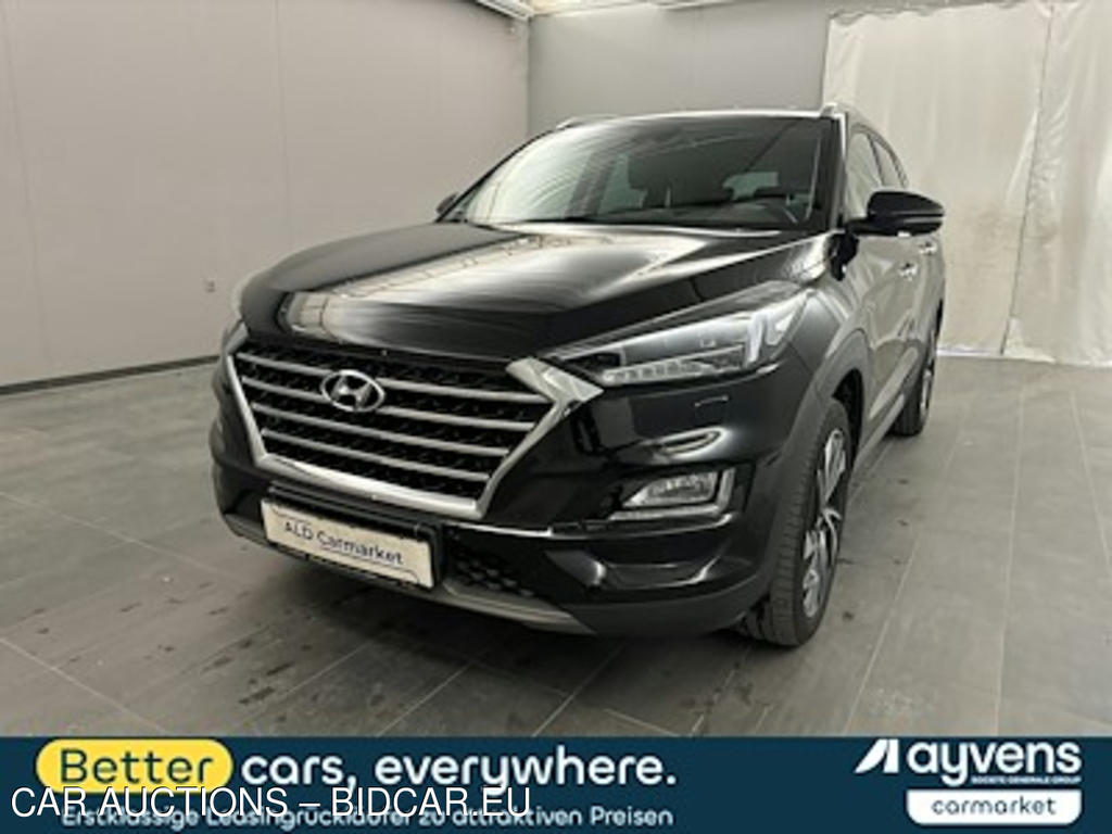 Hyundai Tucson blue 2.0 CRDi 4WD Premium Geschlossen, 5-turig, 6-Gang