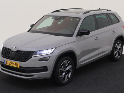 Skoda Kodiaq 1.5 TSI 150PK DSG SPORTLINE BNS FUNCTIE TRAVEL 7P PANO TREKHAAK, 2021
