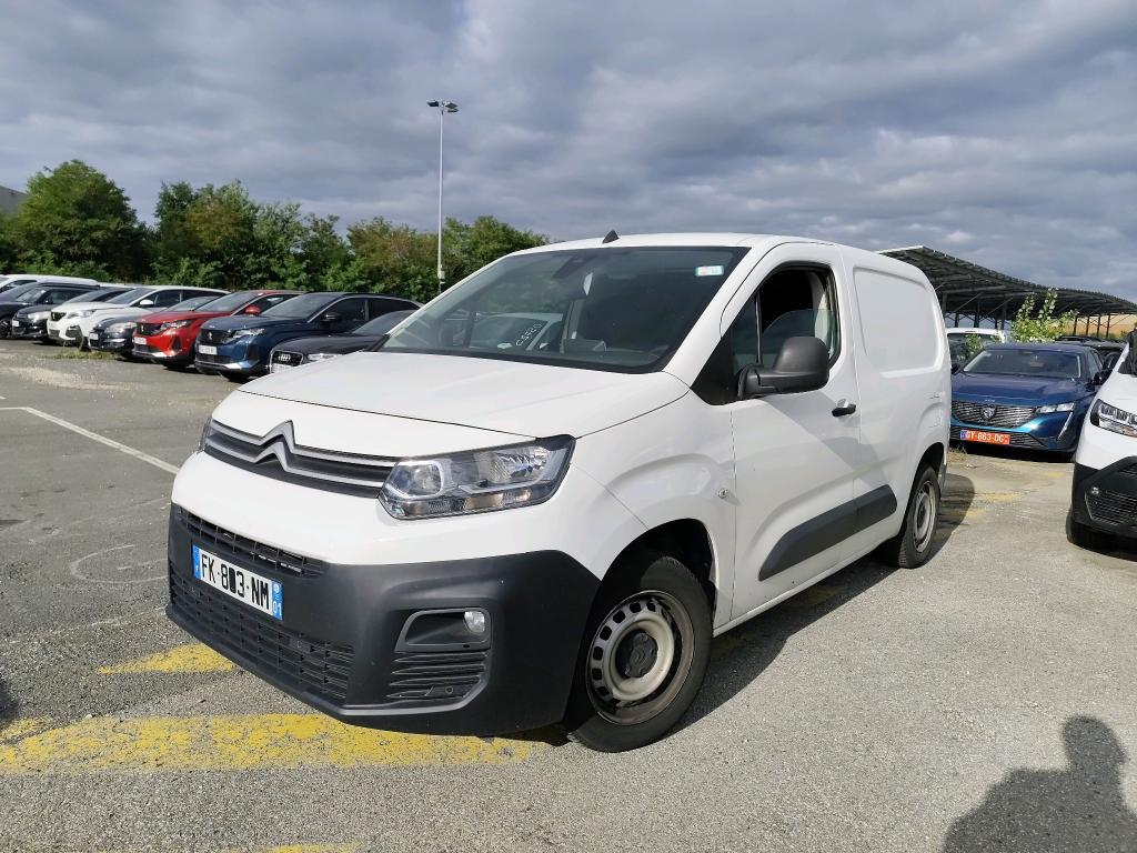 Citroen Berlingo M 650kg BlueHDi 100 S&amp;S BVM Driver VU [4P] bvm 5-100CH-5cv, 2019