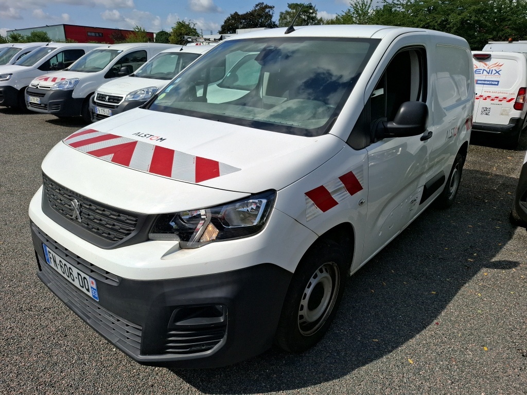 Peugeot Partner BLUEHDI 100 S&amp;S 650KG STAND ASPHALT VU [4P] bvm 5-100CH-5cv, 2020