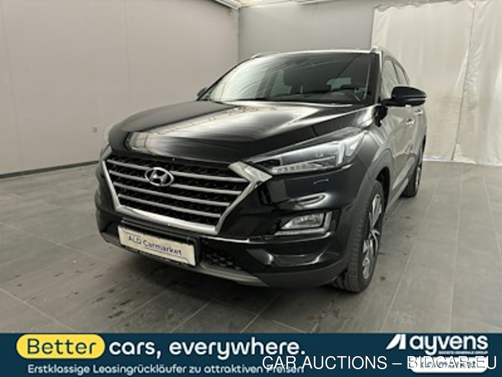 Hyundai Tucson blue 2.0 CRDi 4WD Premium Geschlossen, 5-turig, 6-Gang