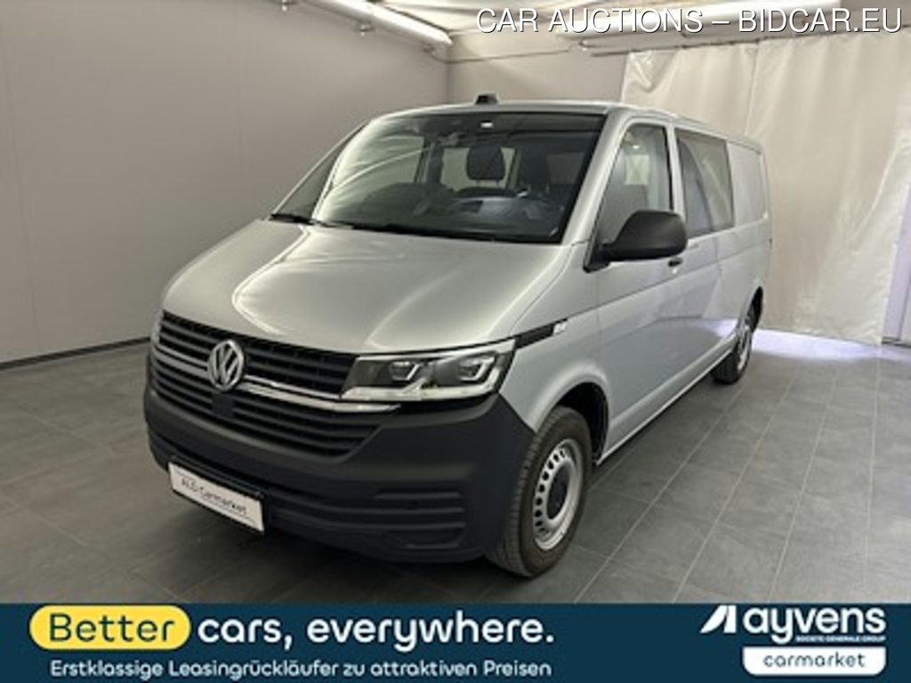 Volkswagen T6MULTIVANCARAVELLE VW Transporter T6.1 DSG Lang Plus Trendline Doppelk.Kasten, 4-turig, Automatik, 7-Gang