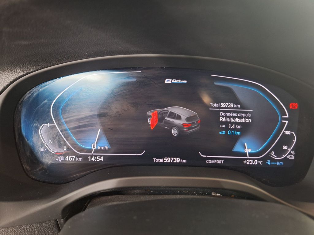 BMW X3 - 2018 X3 2.0IAS XDRIVE30E PHEV OPF (EU6AP), 2021