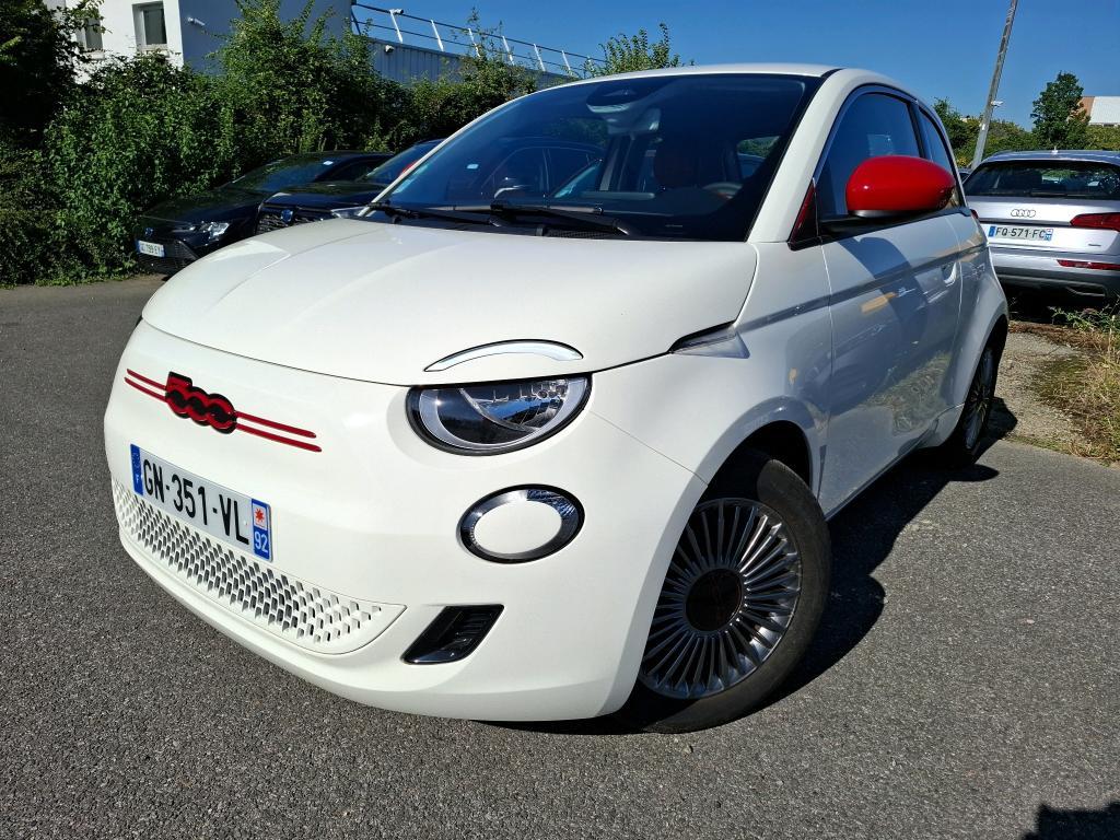 Fiat 500 EX VE (Vehicule endommage) 24kWh Red VP [3P] bva 1-95CH-3cv, 2023