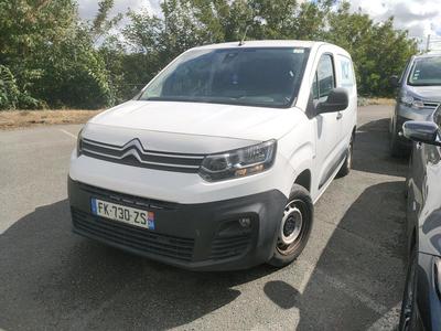 Citroen Berlingo M 650kg BlueHDi 100 S&amp;S BVM Driver VU [4P] bvm 5-100CH-5cv, 2019