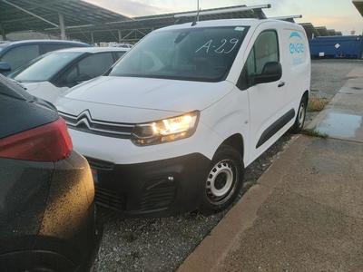 Citroen Berlingo M 650kg BlueHDi 100 S&amp;S BVM Driver VU [4P] bvm 5-100CH-5cv, 2020