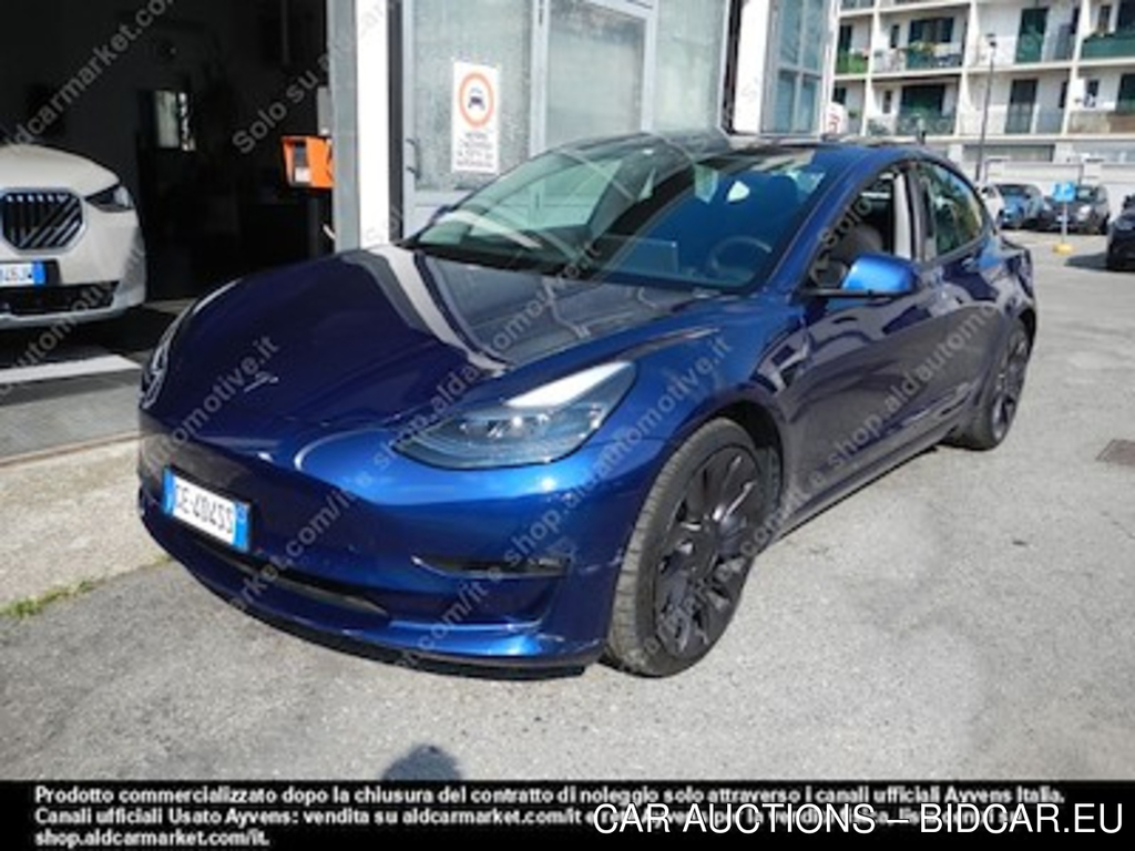 Tesla model 3 PC 75 kwh -