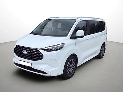Ford Tourneo custom 2.5 titanium X 227 CV Pack Luxe, 2 Portes coulissantes Elec, Double Batterie, GPS, CUIR