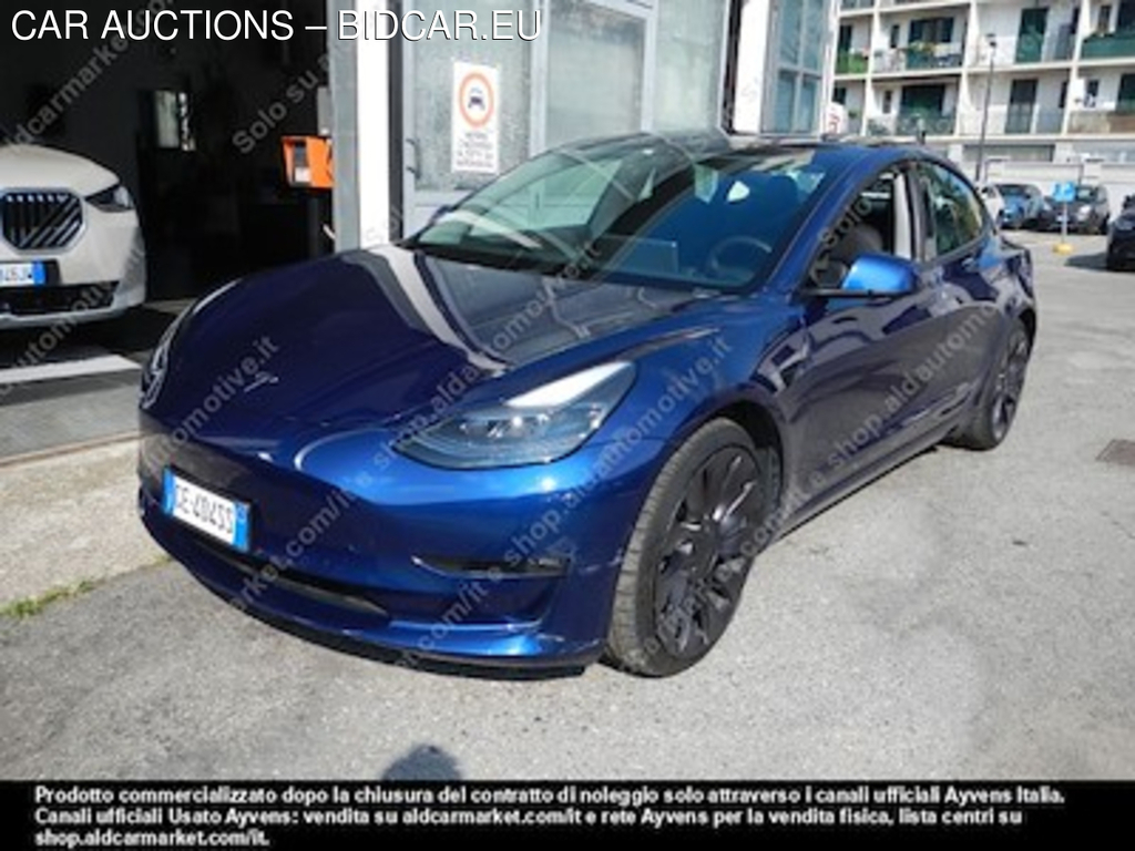 Tesla model 3 PC 75 kwh -
