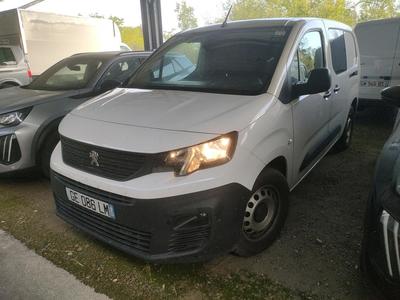Peugeot PARTNER CABINE 1.6 BlueHDI 100 BVM6 Long VU [4P] 5-100CH-5cv, 2022