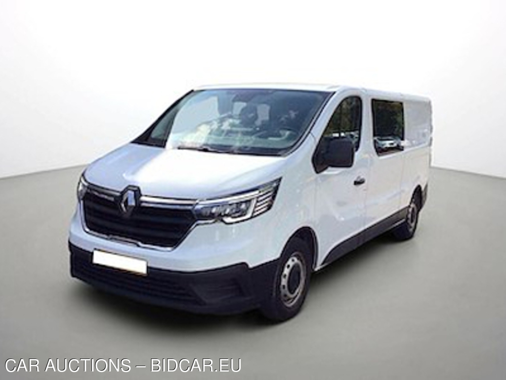 Renault Trafic 2.0 dci lwb DC 2.9t 130 CV EASY LINK NAVIGATION with 8 screen; Plancher Bois