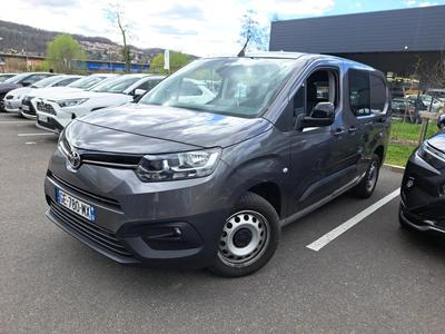 Toyota Proace City 1.5 LONG 130 D-4D CABINE APPROFONDIE VU [5P] bvm 6-131CH-5cv, 2022