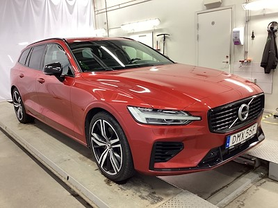 Volvo V60 T8 recharge AWD R-Design Lounge Ljus Panorama HuD 360-Kamera H/K Navi Drag
