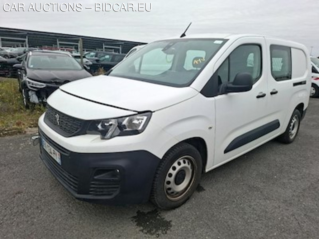 Peugeot PARTNER Partner Long BlueHDi 100ch S&S Cabine Approfondie BVM5 Pro