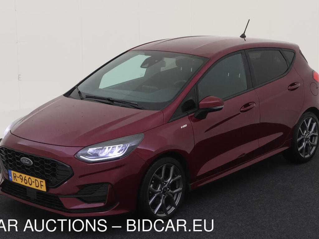 Ford Fiesta 1.0 ECOBOOST HYBRID 125PK ST-LINE WINTER PREMIUM KLEUR: BEAUTIFUL BERRY, 2022