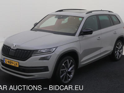 Skoda Kodiaq 1.5 TSI 150PK DSG SPORTLINE BUSINESS COMFORT FUNCTIE PANO, 2021