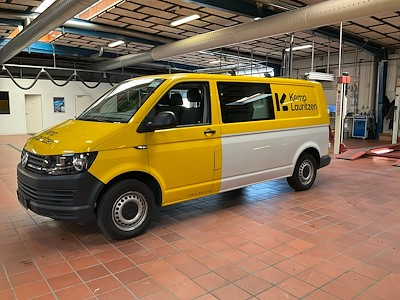 Volkswagen TRANSPORTER 2.0 TDi 114hk Lang Mandskabsvogn UA! engine warning light is on