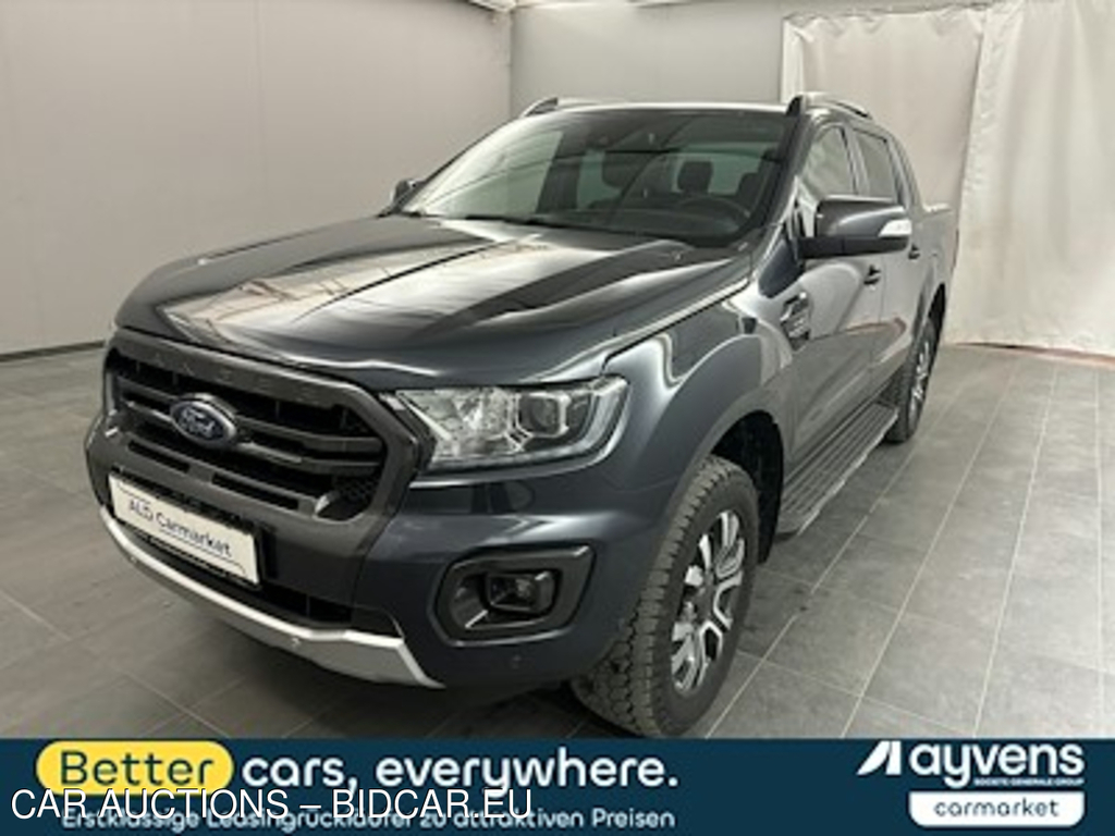 Ford Ranger 2,0 l EcoBlue Autm. Wildtrak Doppelk.Pritsche, 4-turig, Automatik, 10-Gang
