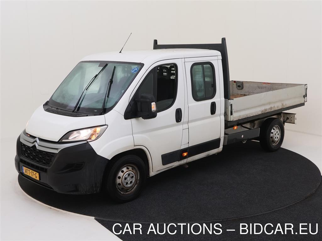 Citroen Jumper 2.2 BLUEHDI 165 L3 DC 3.5T OPEN LAADBAK, 2020