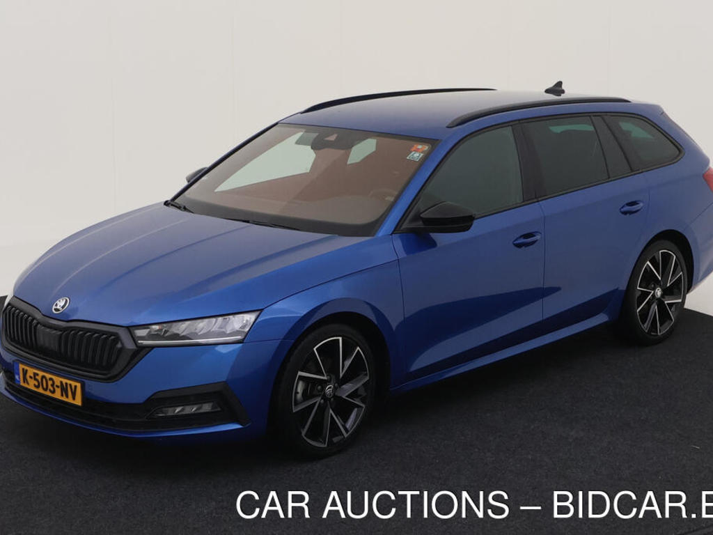 Skoda Octavia combi 1.0 TSI 110PK DSG SPORT BUSINESS TRAVEL TREKHAAK, 2021