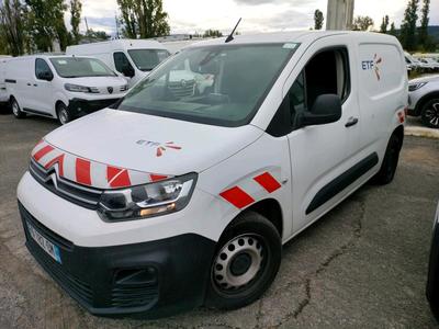 Citroen Berlingo M 1000kg BlueHDi 100 S&amp;S BVM Driver VU [4P] bvm 5-100CH-5cv, 2020