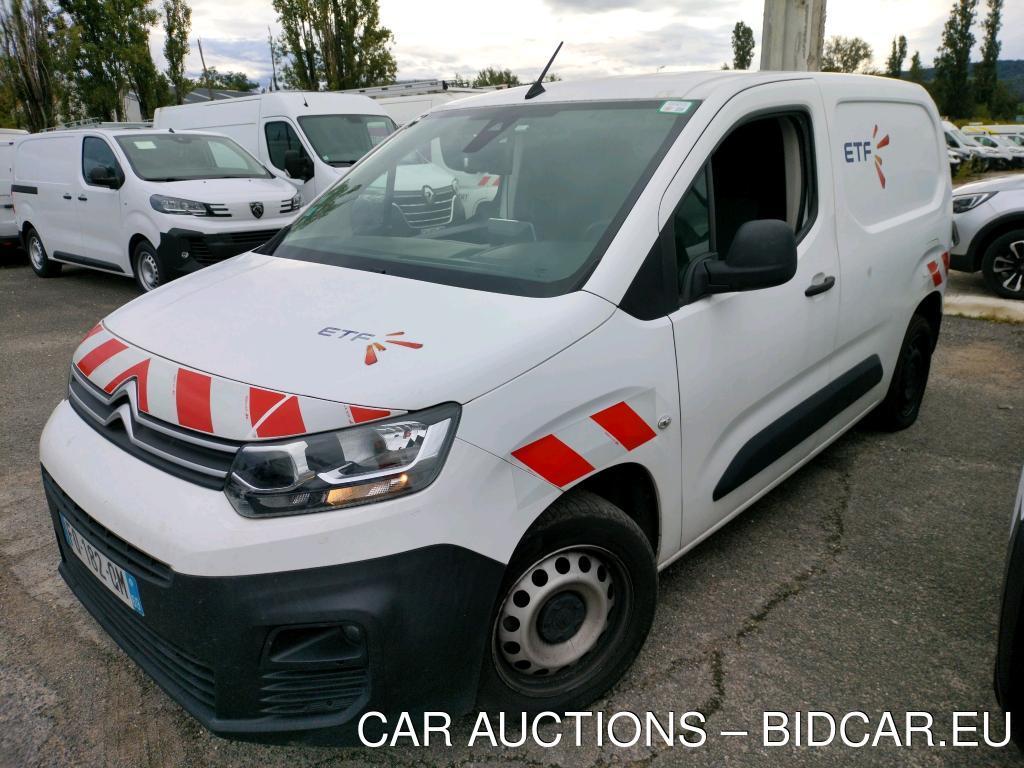 Citroen Berlingo M 1000kg BlueHDi 100 S&amp;S BVM Driver VU [4P] bvm 5-100CH-5cv, 2020