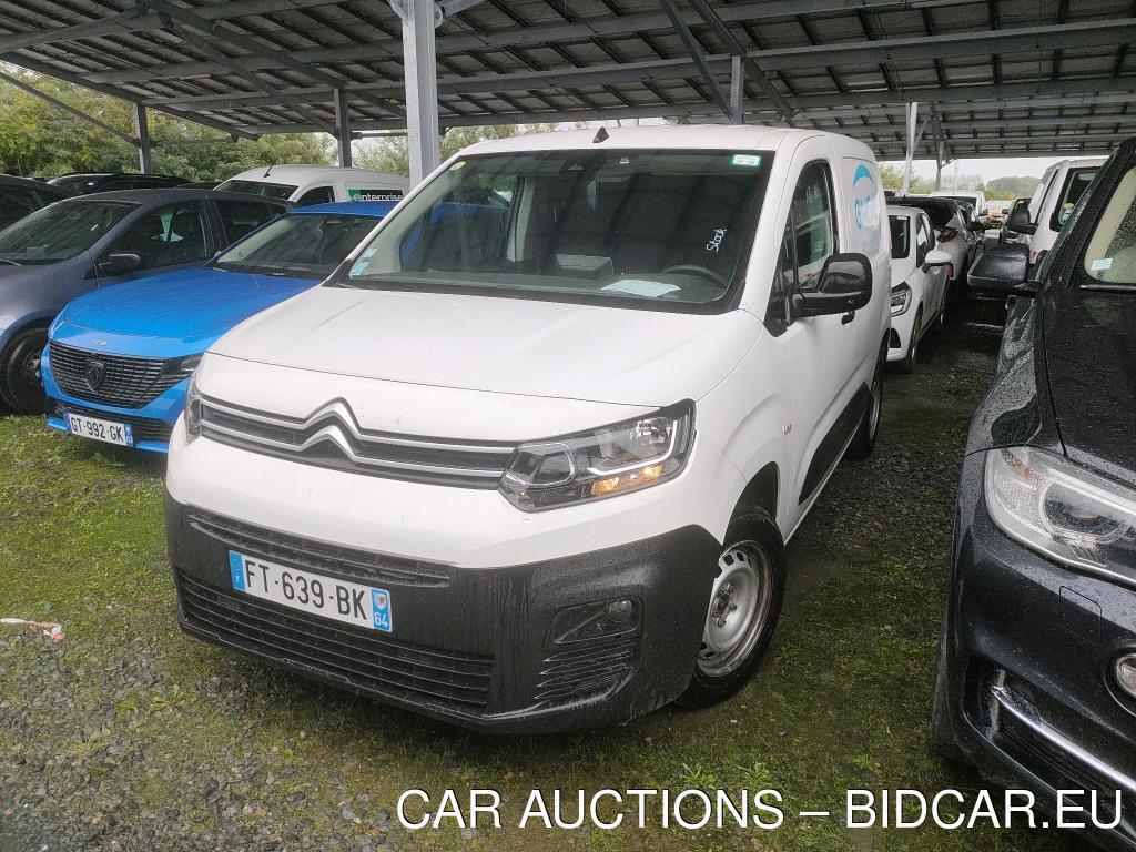 Citroen Berlingo M 650kg BlueHDi 100 S&amp;S BVM Driver VU [4P] bvm 5-100CH-5cv, 2020