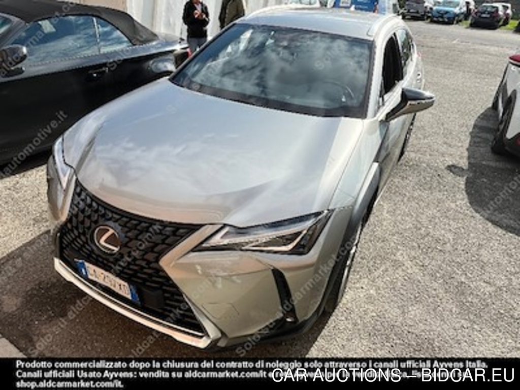 Lexus UX hybrid business sport utility -