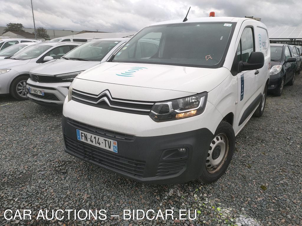 Citroen Berlingo Taille M 1000kg BlueHDi 75 BVM Club VU [4P] bvm 5-75CH-5cv, 2020