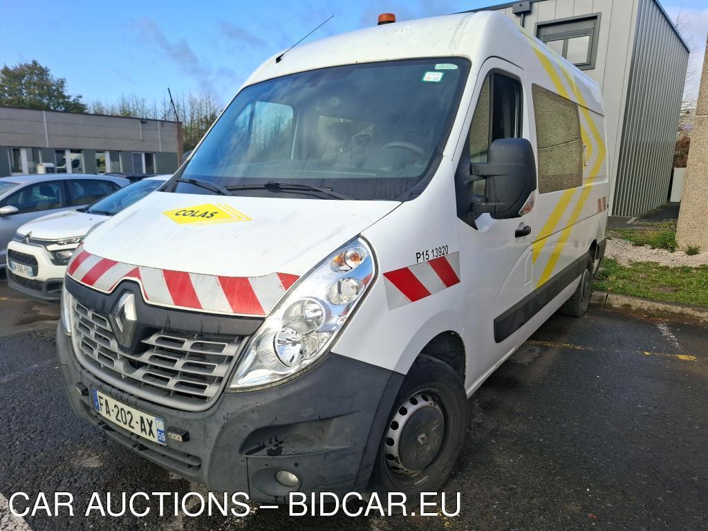 Renault Master GCf Trac F3500 L2H2 dCi 130 Euro6 VU [4P] bvm 6-130CH-8cv, 2018