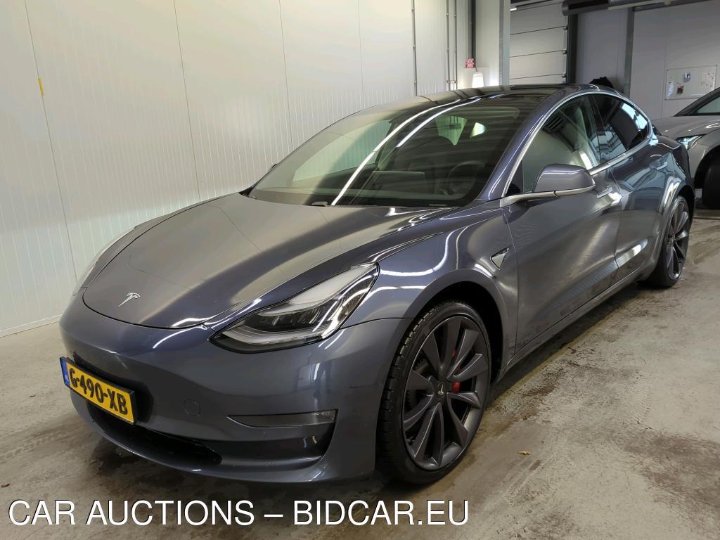 Tesla 3 Model Dual Motor 75kWh AWD Long Range Performance automaat, 2019