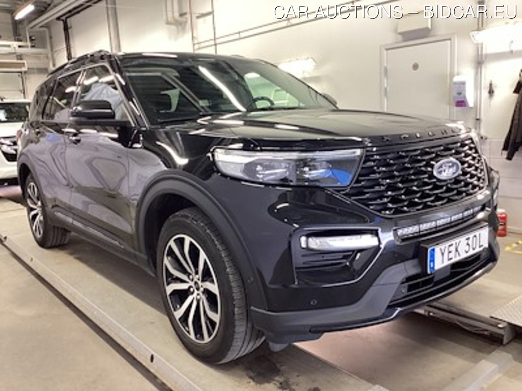 Ford Explorer 3.0 V6 Plug-In ST 7-SitsPanorama Skinn Drag Kamera