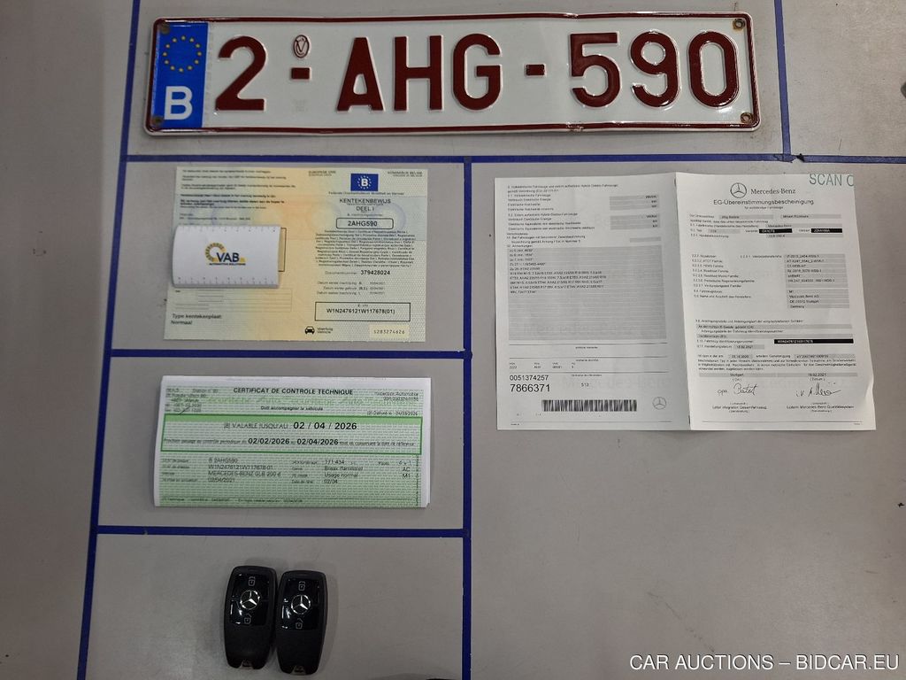 Mercedes Glb-klasse-bm24 19. MERCEDES-BENZ GLB GLB 200 D BUSINESS SOLUTION 5D, 1