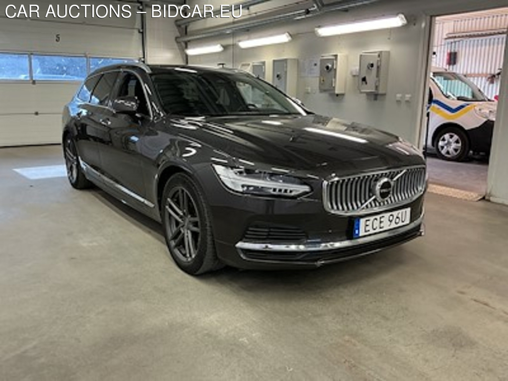 Volvo V90 T6 Recharge AWD Inscription Google Skinn El-Stolar Drag Kamera **SEE INSPECTION HERE https://lnk.bus.no/14674h0d4S **