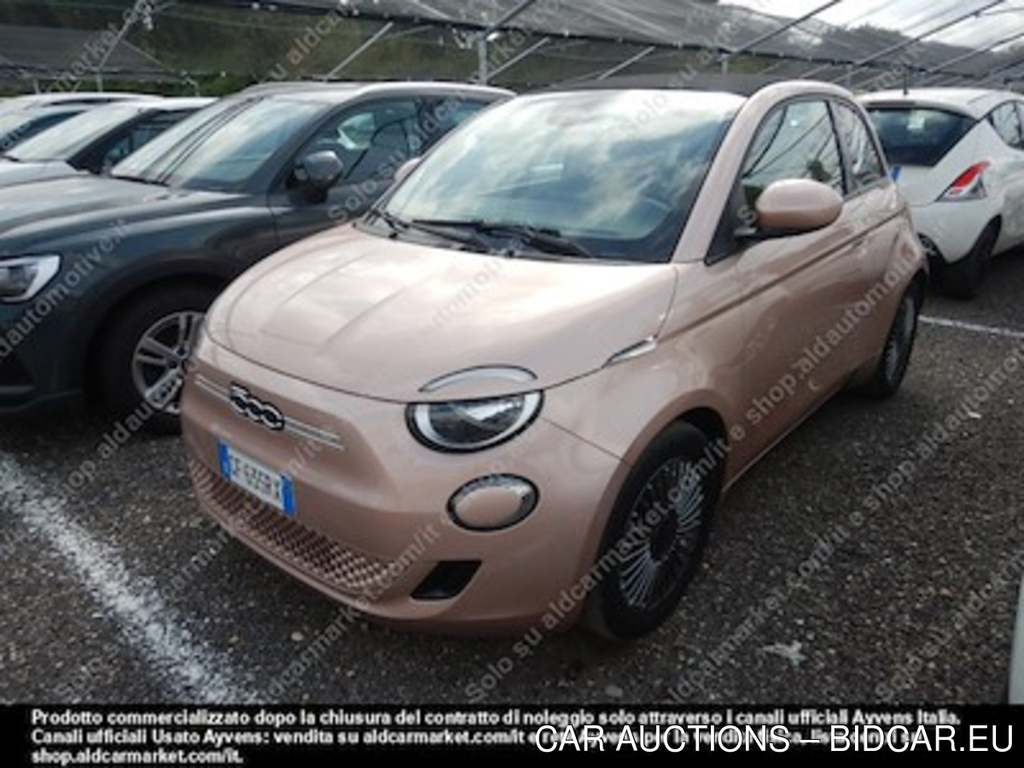 Fiat 500 cabrio elettrica icon FP -