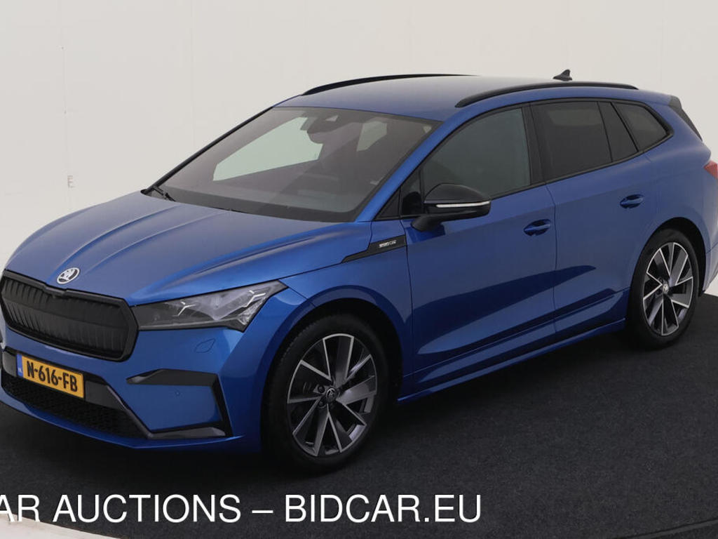 Skoda Enyaq iv 60 BEV 179PK 60KWH SPORTLINE ASSIST CLIMATE2 PARK TREKHAAK, 2021