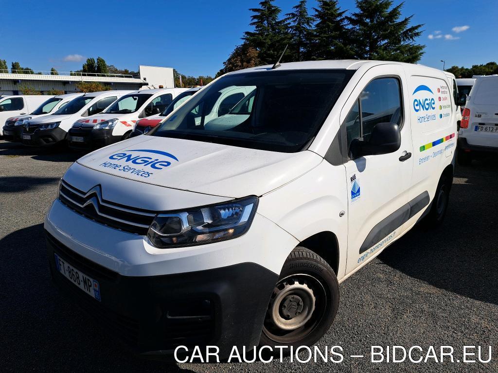 Citroen Berlingo M 650kg BlueHDi 75 S&amp;S BVM Club VU [4P] bvm 5-75CH-5cv, 2020