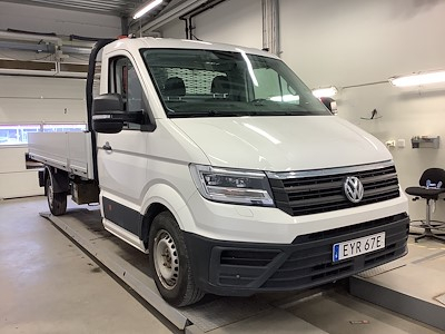 Volkswagen Crafter 35 TDI 177 Aut Chassi Flak Kranbil Drag Varmare
