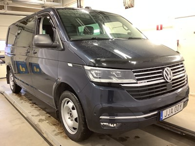 Volkswagen Transporter Kombi 2.0 TDI 4M LWB Drive Premium Akustik 5 sits Nav Park ass Active info Twin Cabin Hogtalare Blue