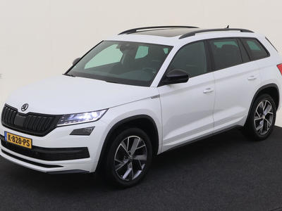 Skoda Kodiaq 1.5 TSI 150PK SPORTLINE BUSINESS FUNCTIE HAAK PANO, 2021
