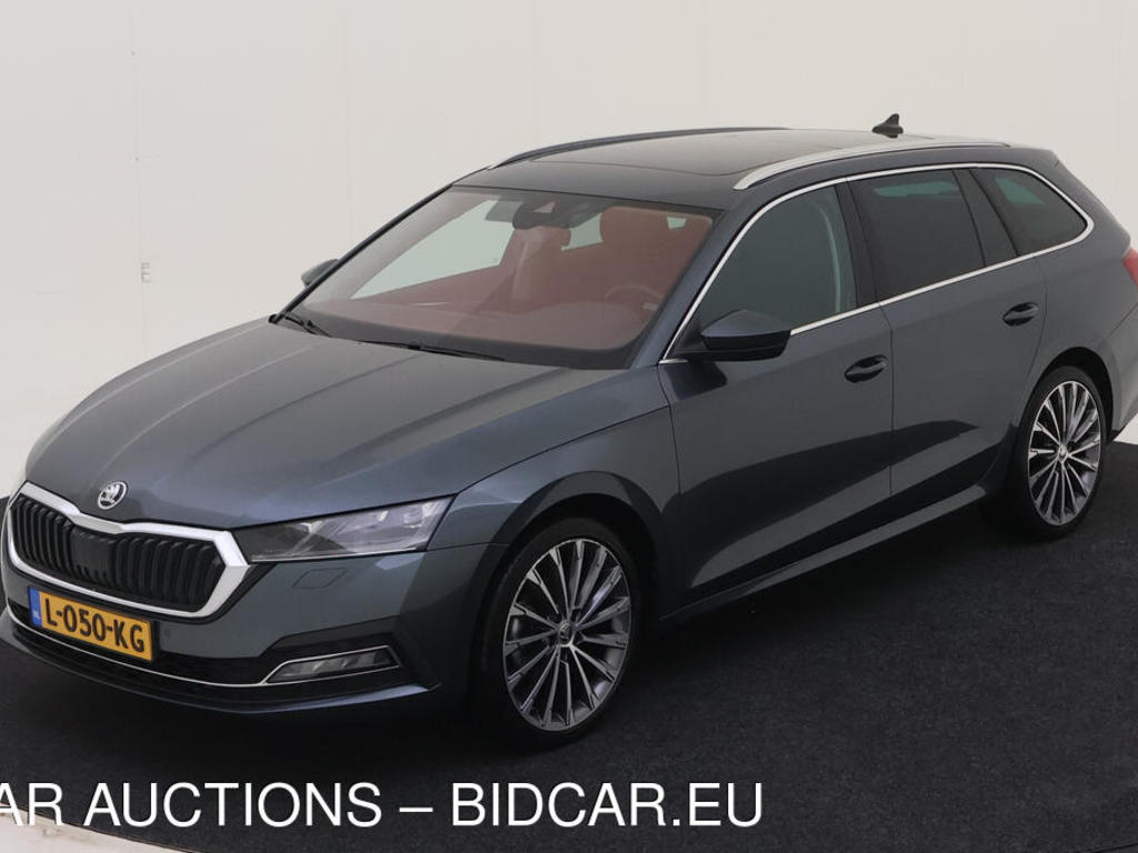 Skoda Octavia combi 1.5 TSI 150PK DSG BUSINESS EDITION PLUS FUNCTIE MATRIX LEER HAAK, 2021