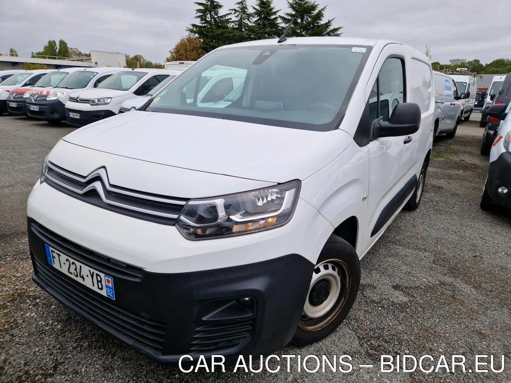 Citroen Berlingo M 650kg BlueHDi 100 S&amp;S BVM Driver VU [4P] bvm 5-100CH-5cv, 2020