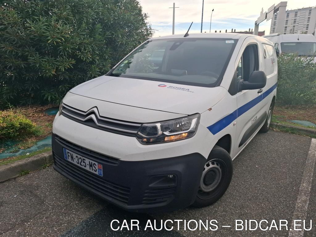 Citroen Berlingo M 650kg BlueHDi 100 S&amp;S BVM Driver VU [4P] bvm 5-100CH-5cv, 2020