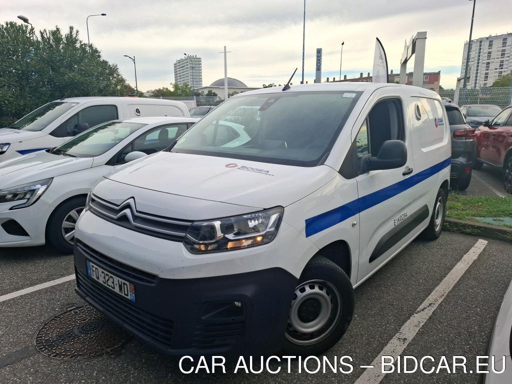Citroen Berlingo M 650kg BlueHDi 100 S&amp;S BVM Driver VU [4P] bvm 5-100CH-5cv, 2020